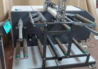 Doctoring Aluminum Foil Rewinding Machine
